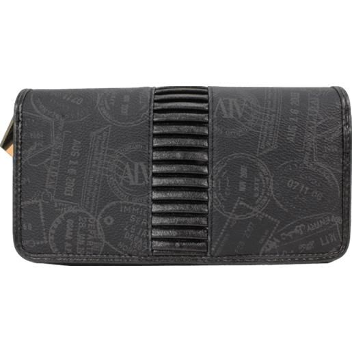 Portafoglio donna nero alv by alviero martini collezione parigi