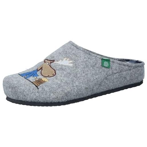 Dr. Brinkmann 220061-91, ciabatte uomo, grigio chiaro, 43 eu