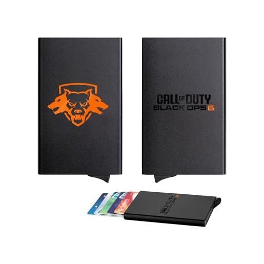 DPI Merchandising GmbH porta carte cerberus, capacità 8 carte, 95 x 63 x 6 mm, multicolore, 95 x 63 x 6 mm, contemporaneo