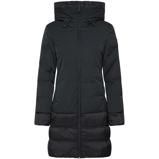 DEKKER piumino lungo bi-materiale velella donna