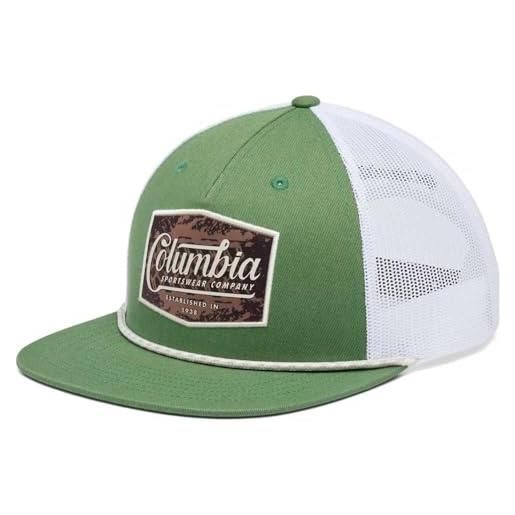 Columbia cappellino da baseball unisex con visiera piatta e chiusura a scatto