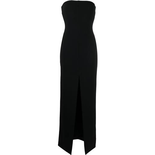 Solace London abito lungo con spalle scoperte - nero