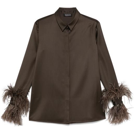Gianluca Capannolo blusa katherine - marrone
