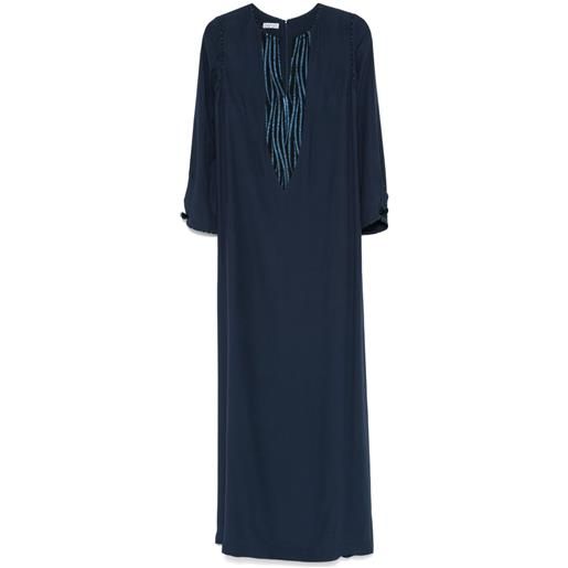 Baruni abito abraha midi - blu