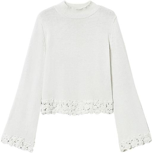 TWINSET t-shirt con ricamo - bianco