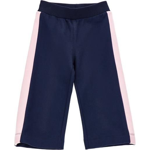 Monnalisa pantaloni felpa linea palazzo