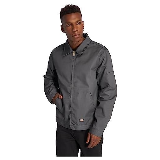 Dickies giacca da uomo sfoderata eisenhower, blu navy scuro, medium