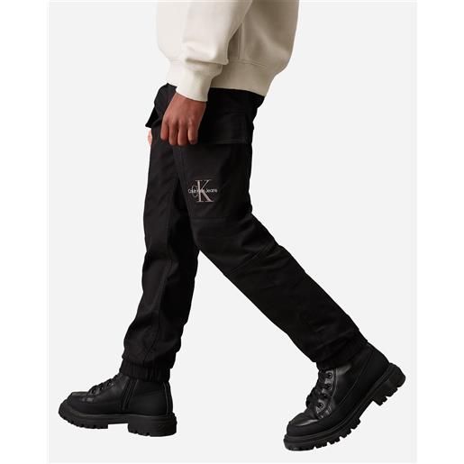 Calvin Klein Jeans essential jr - pantalone - nero