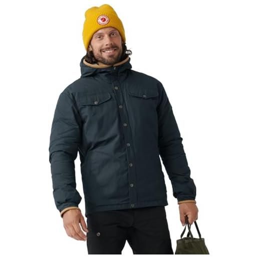 Fjällräven fjallraven 87021-620-030 greenland no. 1 down jacket m giacca uomo green-dark grey taglia l