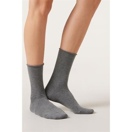 Calzedonia calzini con cashmere grigio