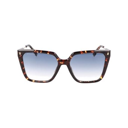 DSQUARED2 d2 0135/s occhiali da sole, havana, 57 donna