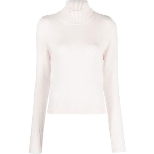 MM6 Maison Margiela top a collo alto - toni neutri