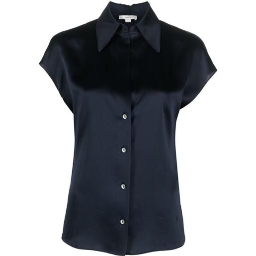 Vince camicia a maniche corte - blu