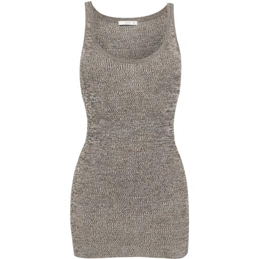 Prada Pre-Owned - top grey anni 2000 - donna - lana - 40 - marrone