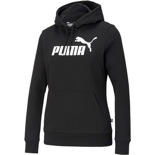 PUMA felpa con cappuccio essentials donna