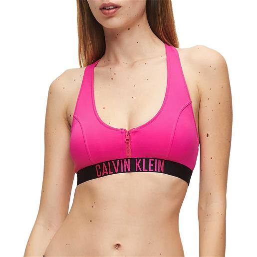CALVIN KLEIN UNDERWEAR reggiseno bralette zip donna