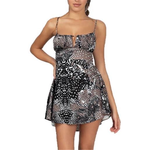 EFFEK abito incrociato schina donna