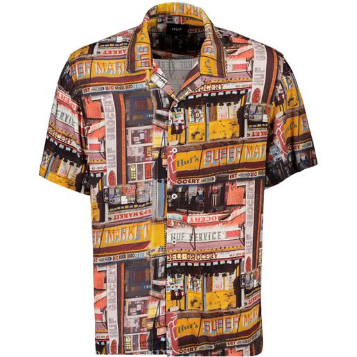 HUF camicia manica corta corner store resort