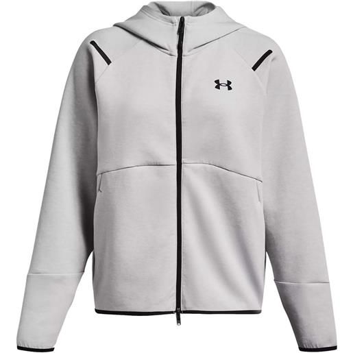 UNDER ARMOUR felpa full zip con cappuccio unstoppable fleece donna