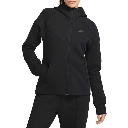 NIKE felpa full zip con cappuccio tech fleece donna
