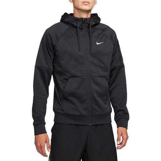 NIKE felpa full zip con cappuccio therma-fit