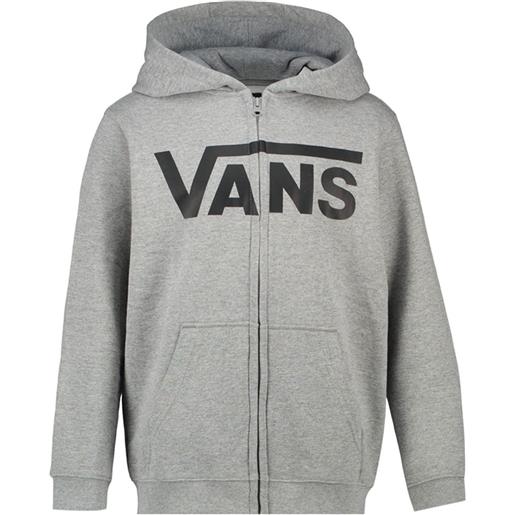 VANS felpa full zip con cappuccio logo classic bambino