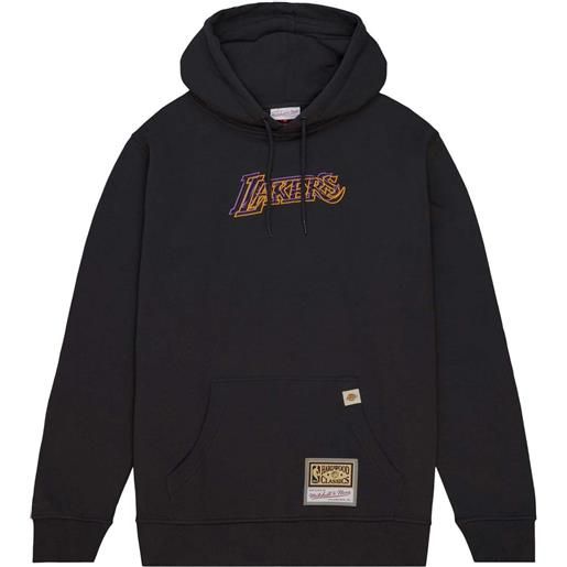 MITCHELL & NESS felpa con cappuccio golden hour glaze lakers