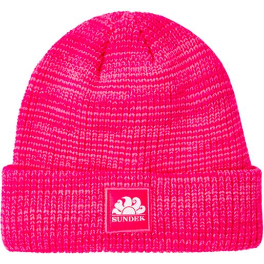 SUNDEK beanie basic reeb patch donna
