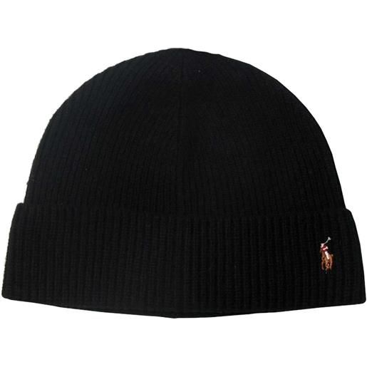 RALPH LAUREN beanie merinos logo