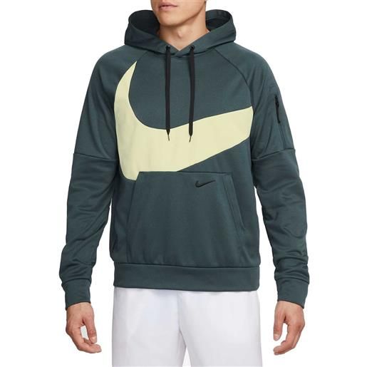 NIKE felpa con cappuccio therma-fit swoosh