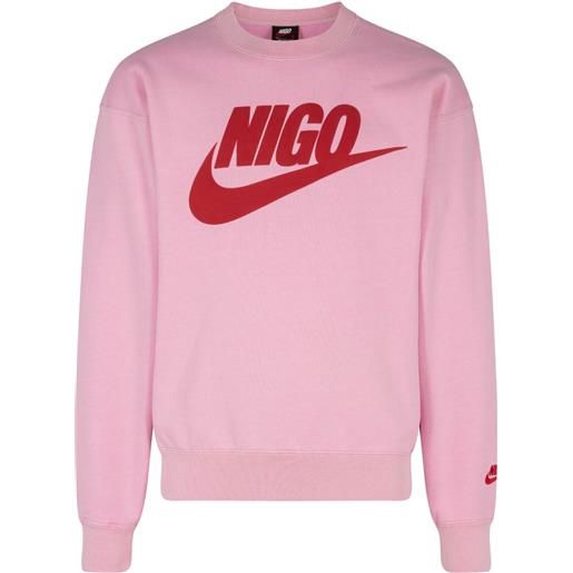 Nike felpa nigo nrg - rosa