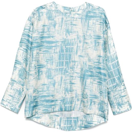Odeeh blusa con stampa