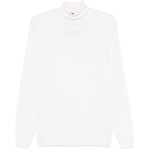 Dell'oglio maglione a collo alto - bianco