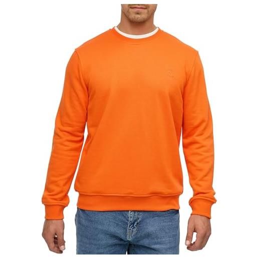 Indicode uomini holt sweatshirt | felpa con bordi a costine young wheat m