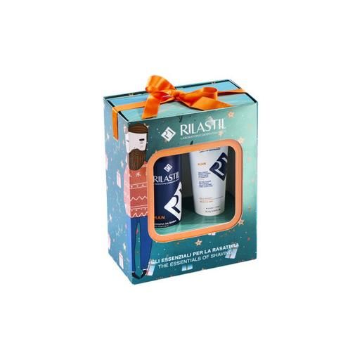Rilastil - cofanetto natale uomo schiuma da barba e dopo barba
