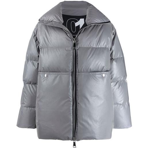 Khrisjoy cappotto imbottito ampio - grigio