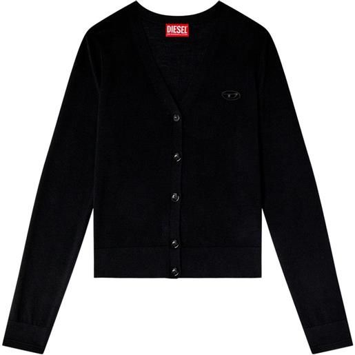 Diesel cardigan m-alima - nero