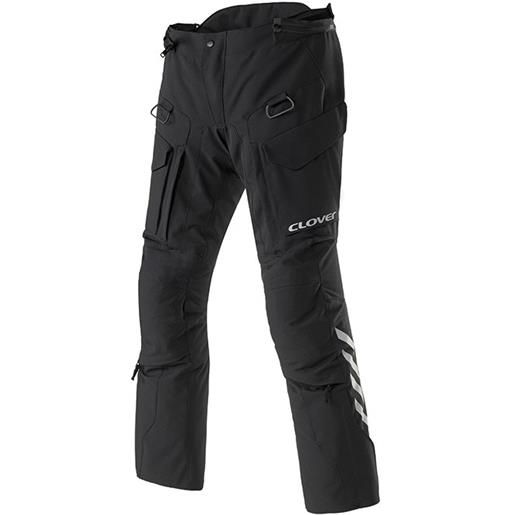 Clover pantalone uomo scout-4 wp versione corta - nero