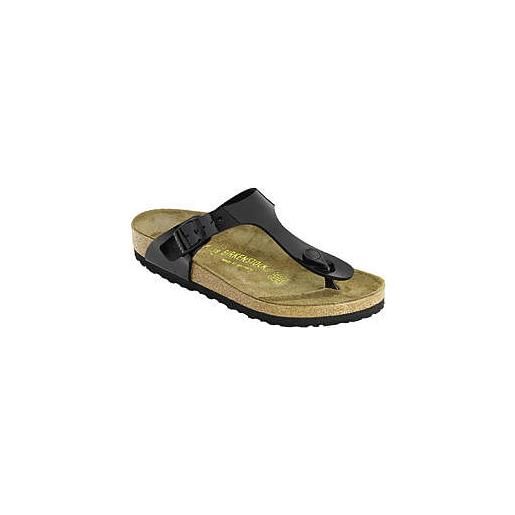 BIRKENSTOCK gizeh patent black donna