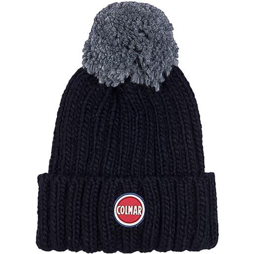 COLMAR ORIGINALS beanie a coste con pon pon