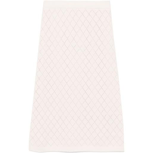 ZIMMERMANN gonna midi illustration - rosa