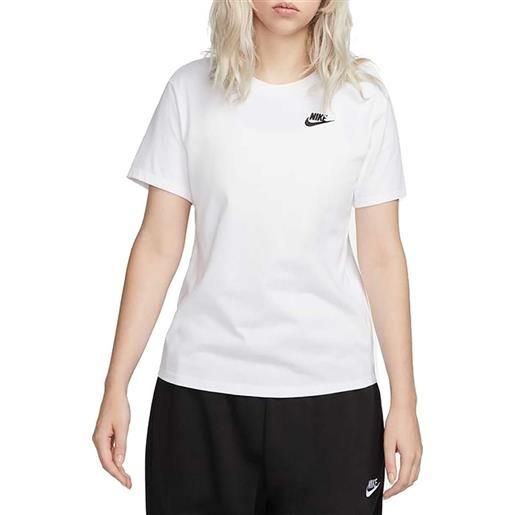 NIKE t-shirt club essentials donna