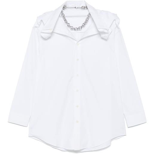 Y/Project chemisier corto - bianco