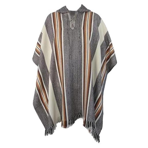 Gamboa poncho uomo cappotto giacca leggero poncho coperta inverno