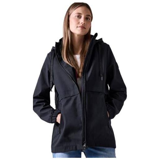 Cecil b201947 trench corto, blu marino scuro, m donna