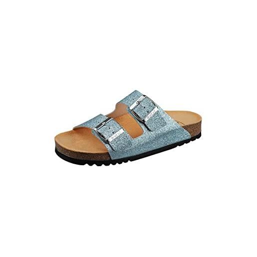Sandali in similpelle con cinturini intrecciati - GRIGIO - Donna - 12