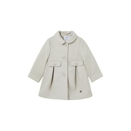 Mayoral cappotto di panno per bimba seppia mix 24 mesi (92cm)