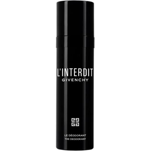 Givenchy l'interdit deodorant deodorante 100 ml - 100 ml