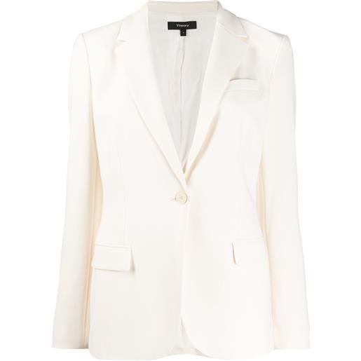 Theory blazer sartoriale - toni neutri