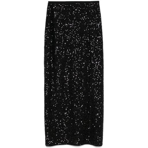 DVF Diane von Furstenberg gonna lunga brayan - nero